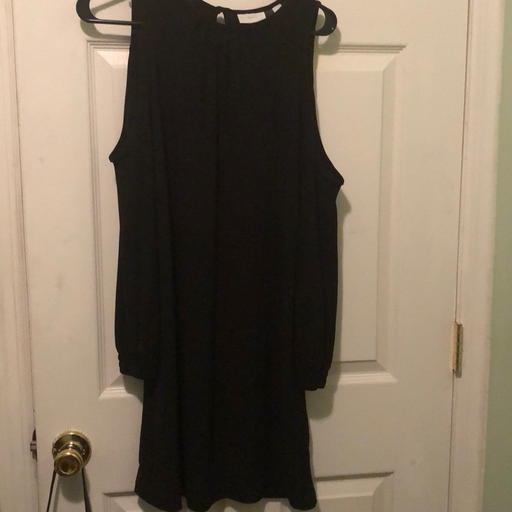 New York & Company Cold-shoulder dress